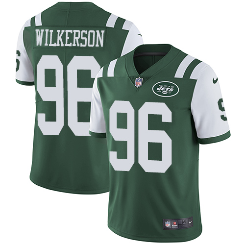 Nike Jets #96 Muhammad Wilkerson Green Team Color Men's Stitched NFL Vapor Untouchable Limited Jersey